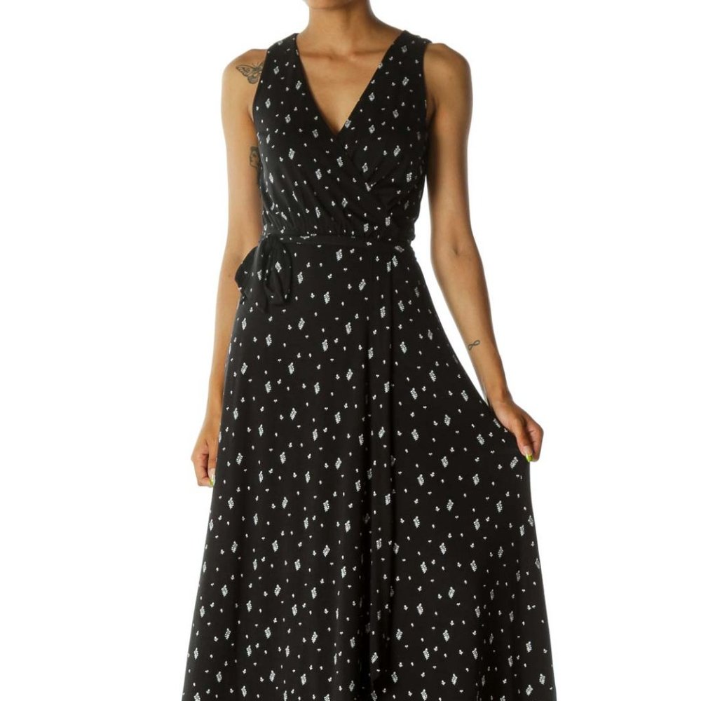 LOFT Wrap Maxi Dress